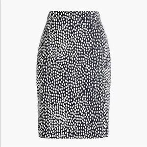 J. Crew Factory - Printed Basketweave Pencil Skirt
